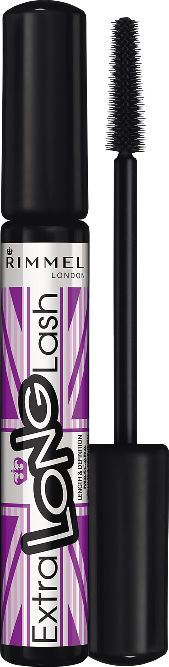 Тушь для ресниц Rimmel Extra Long Lash, удлиняющая, Extreme Black, 8 мл