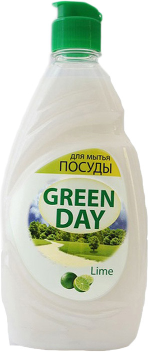 фото Средство для мытья посуды GreenDay "Лайм", 500 мл Green day