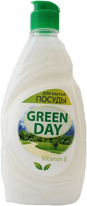 фото Средство для мытья посуды GreenDay "Витамин Е", 500 мл Green day