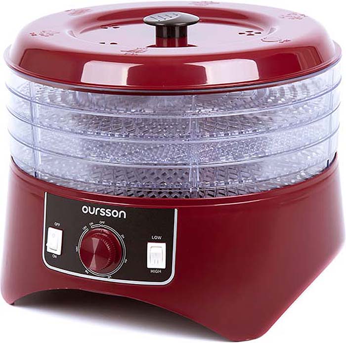 Дегидратор Oursson DH1304/DC, Dark Cherry Дегидратор Oursson DH1304/DC, Dark Cherry