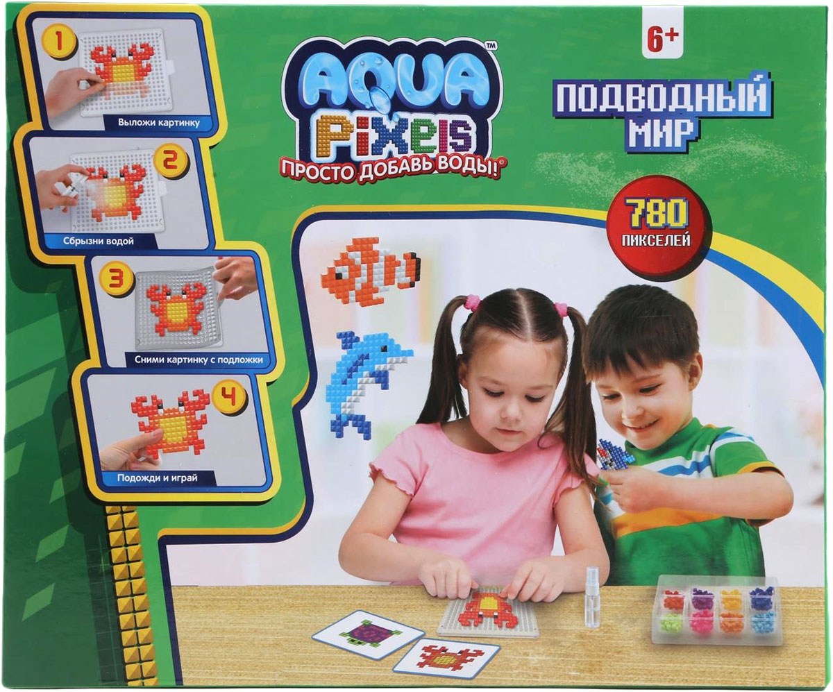 фото Мозаика 1TOY Aqua Pixels "Подводный мир"