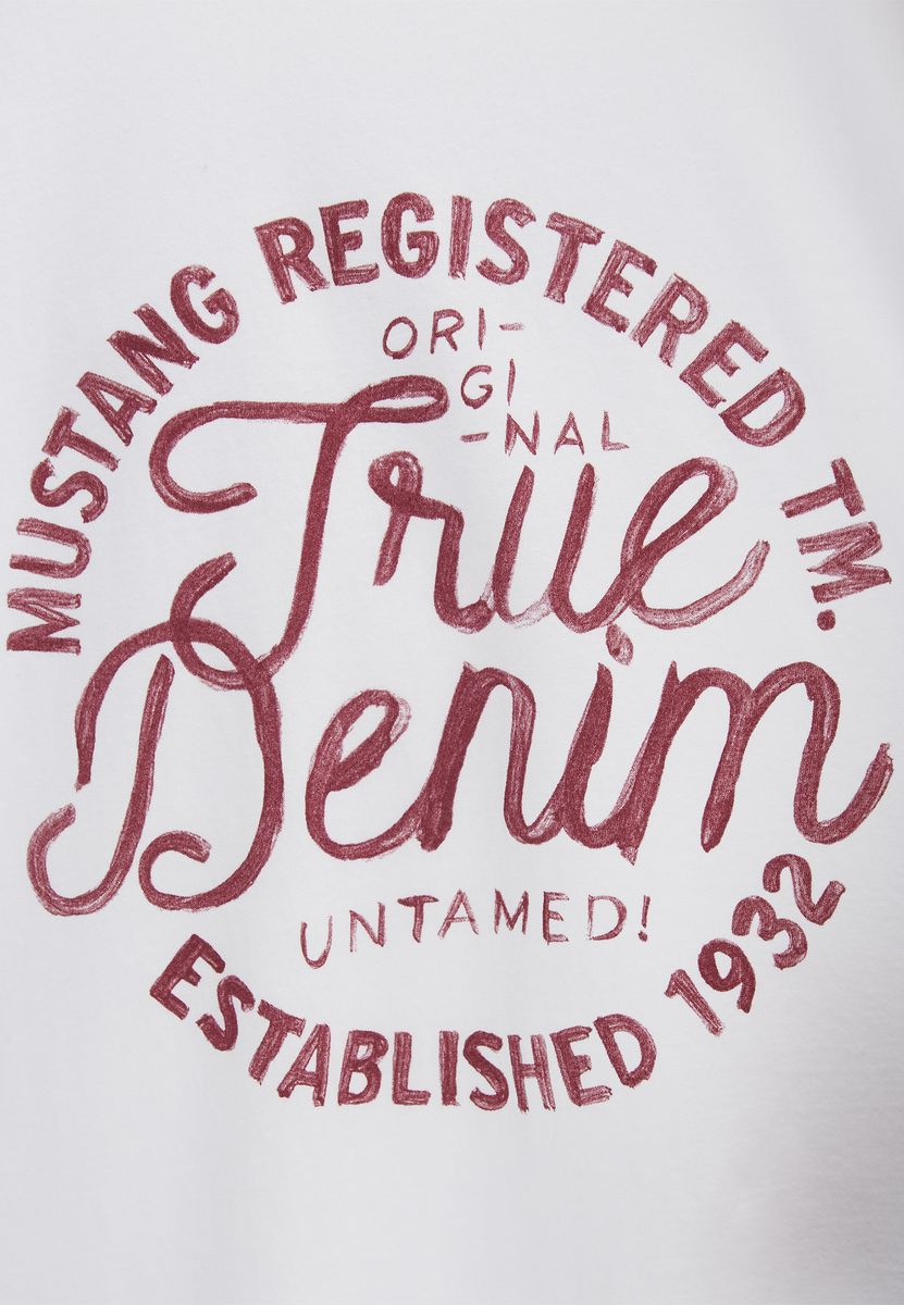 фото Футболка MUSTANG Wording Tee