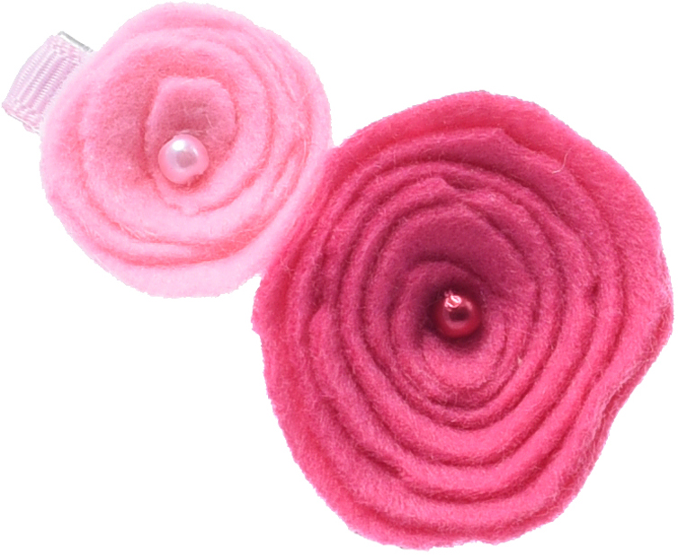 фото Заколка для волос Malina By Андерсен Fleur Petite, цвет: розовый. 31804тб12