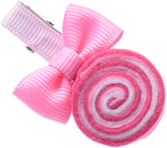 фото Заколка для волос Malina By Андерсен Lollypop, цвет: розовый. 31808тб12