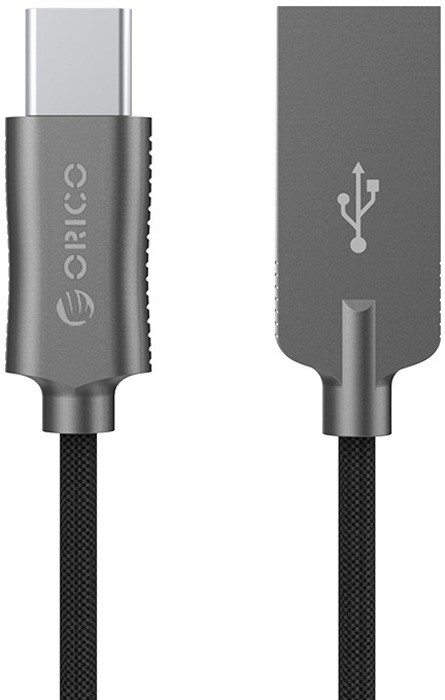 фото Кабель Orico HCU-10, Black USB 2.0 - USB Type-C (1 м)