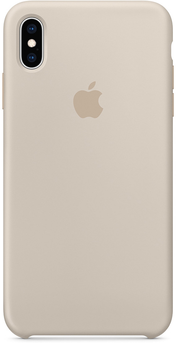 фото Чехол Apple Silicone Case для iPhone XS, Stone