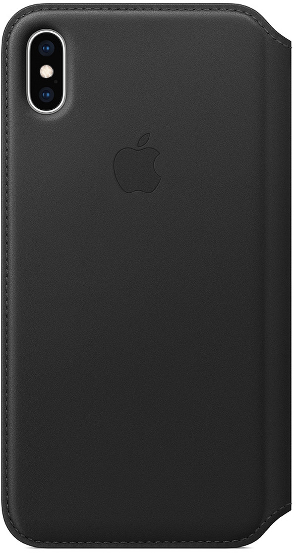 фото Чехол Apple Leather Folio для iPhone XS Max, Black