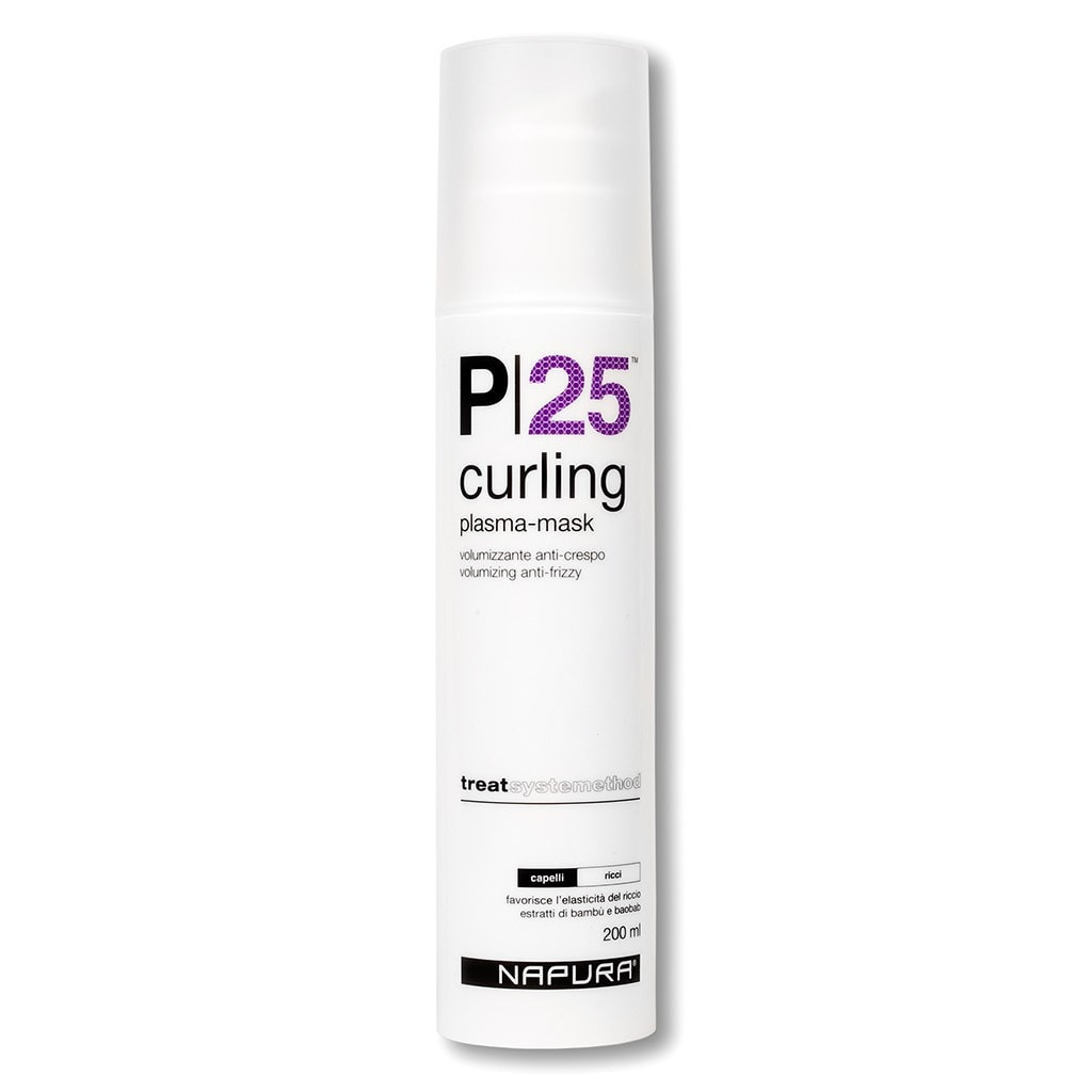 Маска для волос NAPURA Плазма-маска для интенсивного питания и увлажнения пористых и вьющихся волос. P25 CURLING (200ml)