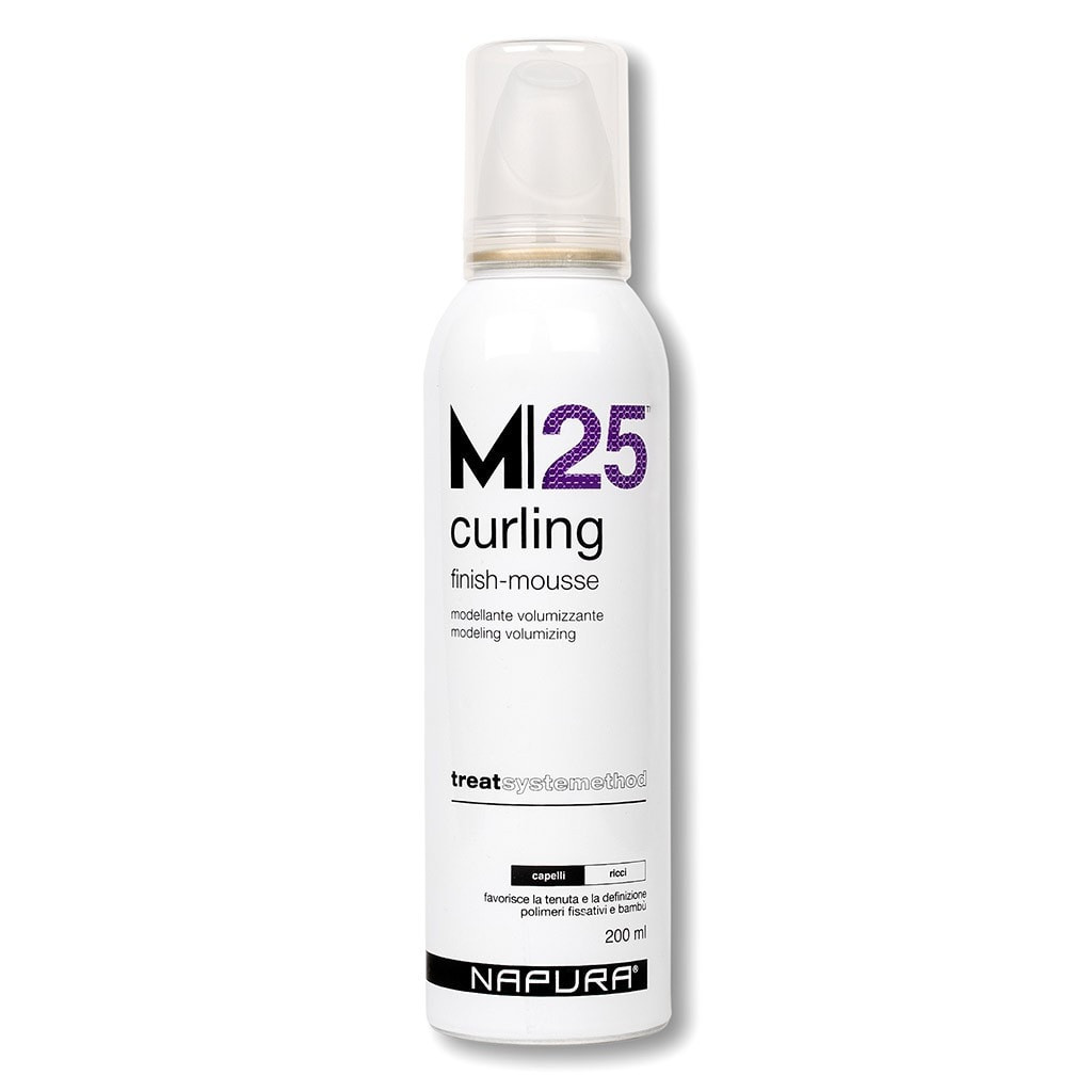 Мусс для волос NAPURA Мусс для создания объема, вьющихся и упругих локонов. M25 CURLING (200ml)