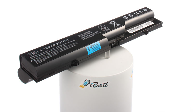 Аккумуляторная батарея iBatt iB-A254H для ноутбуков HP-Compaq, 7800 мАч