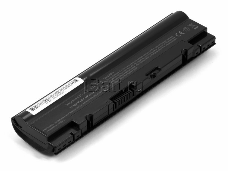 Аккумуляторная батарея iBatt iB-A294H для ноутбуков Asus A32-1025/A31-1025, 5200 мАч