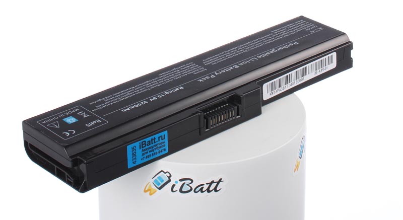 Аккумуляторная батарея iBatt iB-A494H 5200 мАч. Совместима с Toshiba PA3817U-1BRS, PA3816U-1BRS, PABAS228, PA3819U-1BRS, PABAS230, PABAS227, PABAS229, PA3819U-1BAS, PA3817U-1BAS, PA3818U-1BRS, PA3818U-1BAS Аккумуляторная батарея iBatt iB-A494H 5200 мАч. Совместима с Toshiba PA3817U-1BRS, PA3816U-1BRS, PABAS228, PA3819U-1BRS, PABAS230, PABAS227, PABAS229, PA3819U-1BAS, PA3817U-1BAS, PA3818U-1BRS, PA3818U-1BAS