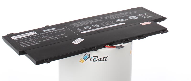 Аккумуляторная батарея iBatt iB-A624 6000 мАч. Совместима с Samsung AA-PBYN4AB, AA-PLWN4AB, BA43-00336A, CS-SNP530NB Аккумуляторная батарея iBatt iB-A624 6000 мАч. Совместима с Samsung AA-PBYN4AB, AA-PLWN4AB, BA43-00336A, CS-SNP530NB