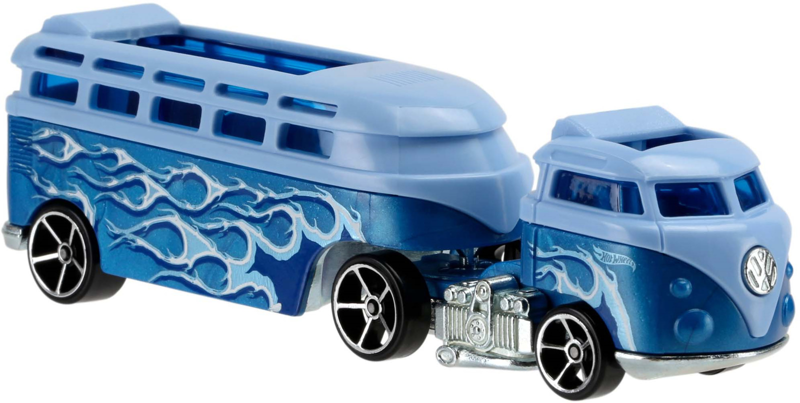 Машинка Mattel Hot Wheels Трейлер Custom Volkswagen Hauler, базовая, BFM60_...