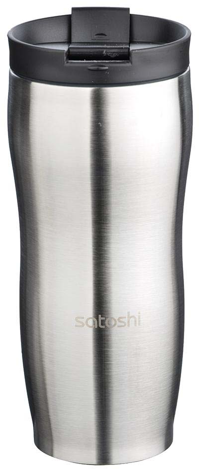 Термокружка Satoshi, цвет: серый металлик. 480 мл. SL-NT005