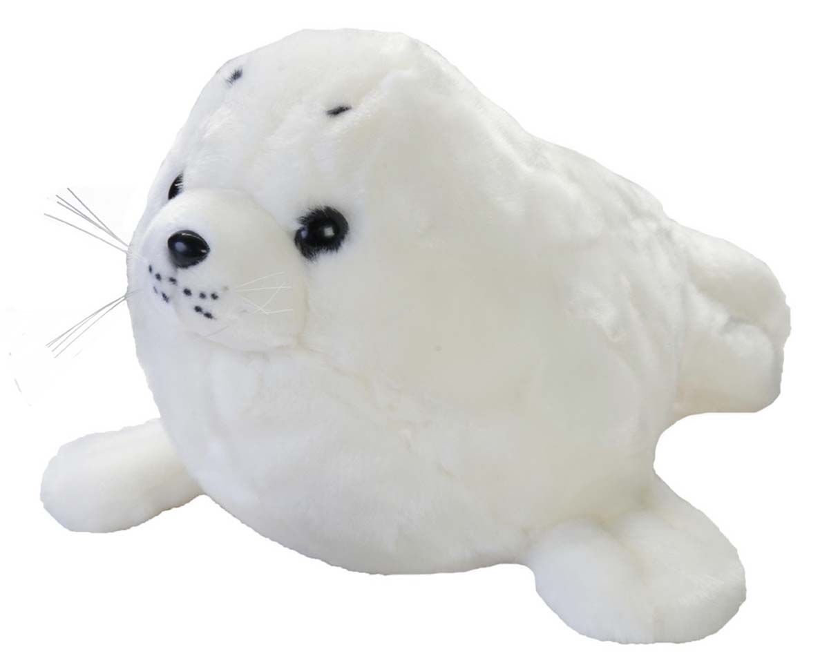 фото Мягкая игрушка Абвгдейка "Тюлень Белек", BL0003, высота 30 см