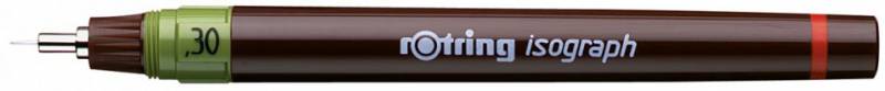 Изограф пластиковый Rotring съемный пишущий узел, заправка тушью, цвет: бордовый, 0.3 мм Изограф пластиковый Rotring съемный пишущий узел, заправка тушью, цвет: бордовый, 0.3 мм