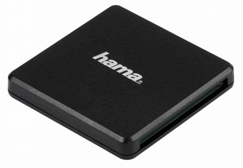 фото Устройство чтения карт памяти Hama Multi H-124022 USB3.0, 00124022, черный