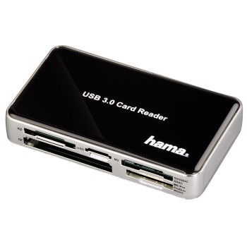 фото Устройство чтения карт памяти USB3.0 Hama H-39878, 00039878, черный