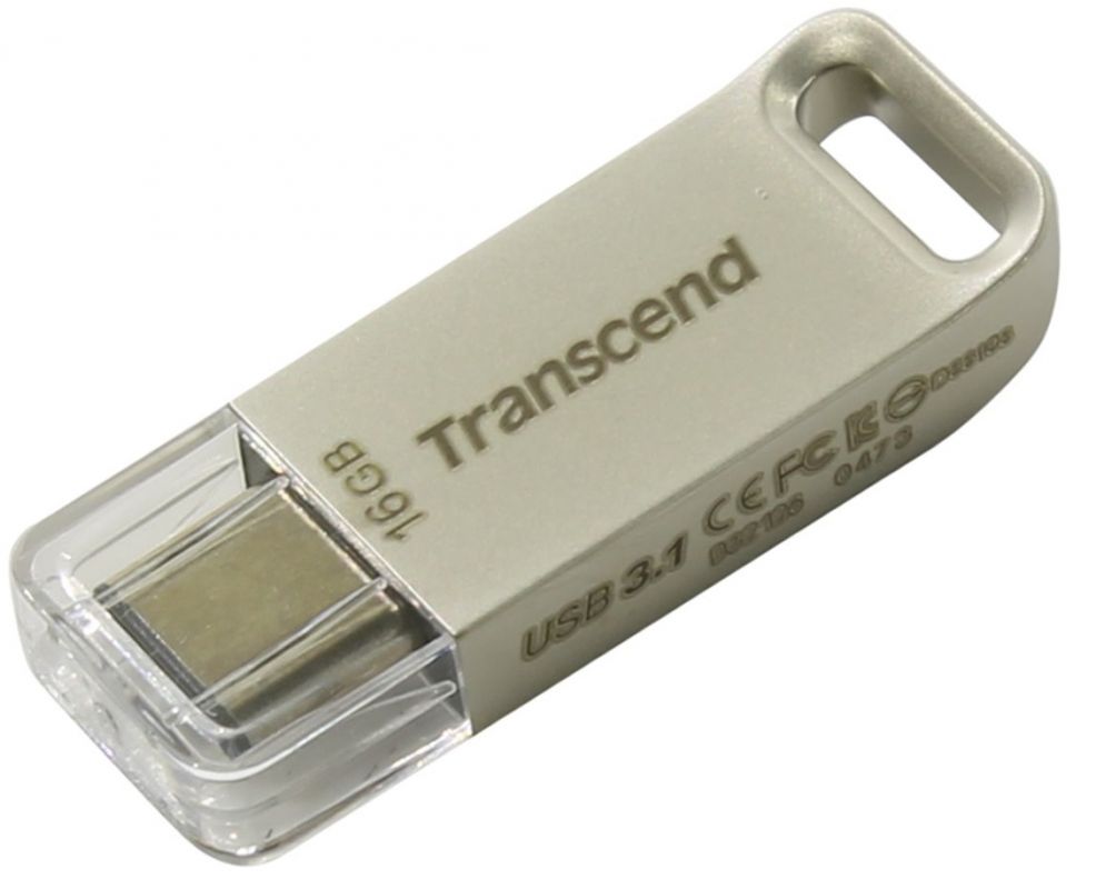 фото Флеш Диск Transcend 16Gb Jetflash 850 TS16GJF850S USB3.0 серебристый