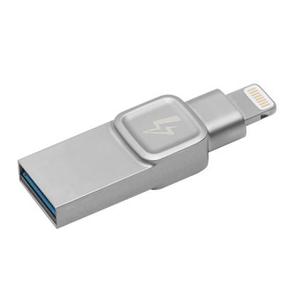 фото USB-накопитель Kingston DataTraveler Bolt Duo 32GB, C-USB3L-SR32G-EN, silver