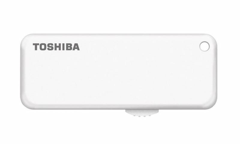 фото USB-накопитель Toshiba TransMemory U203 16GB, THN-U203W0160E4, white