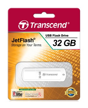 фото USB Флеш-накопитель Transcend 32Gb Jetflash 370 TS32GJF370 USB2.0 белый