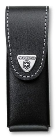 фото Чехол из нат.кожи Victorinox Leather Belt Pouch (4.0523.3B1) черный с застежкой на липучке блистер