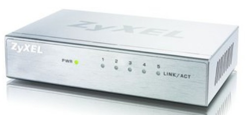 все цены на Коммутатор Zyxel GS-105B v3, 597682, белый онлайн