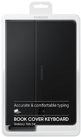фото Чехол-клавиатура Samsung Keyboard Cover для Samsung Galaxy Tab S4, черный
