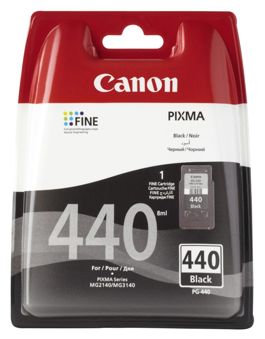 Картридж Canon Картридж струйный Canon PG-440 5219B001 черный для Canon MG2140/3140 5219B001