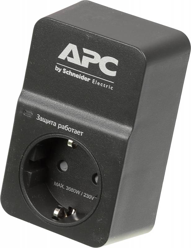 фото Сетевой фильтр APC PM1WB-RS 1 розетка, 400289, черный