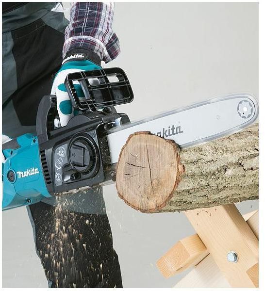 Электрическая цепная пила Makita UC3551A-5M, 2000Вт, дл.шин.: 14" (35cm ...