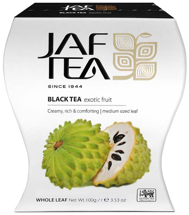 фото Чай черный листовой Jaf Tea Exotic fruit с ароматом соусап, 100 г