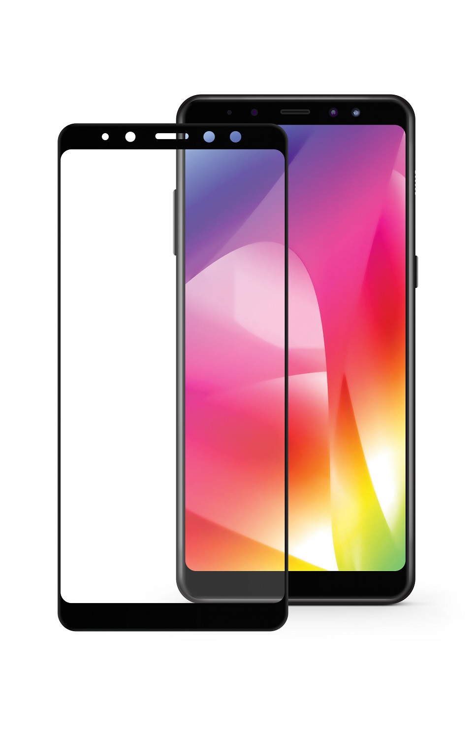 фото Защитное стекло Mobius для Samsung A6 2018 3D Full Cover (Black)