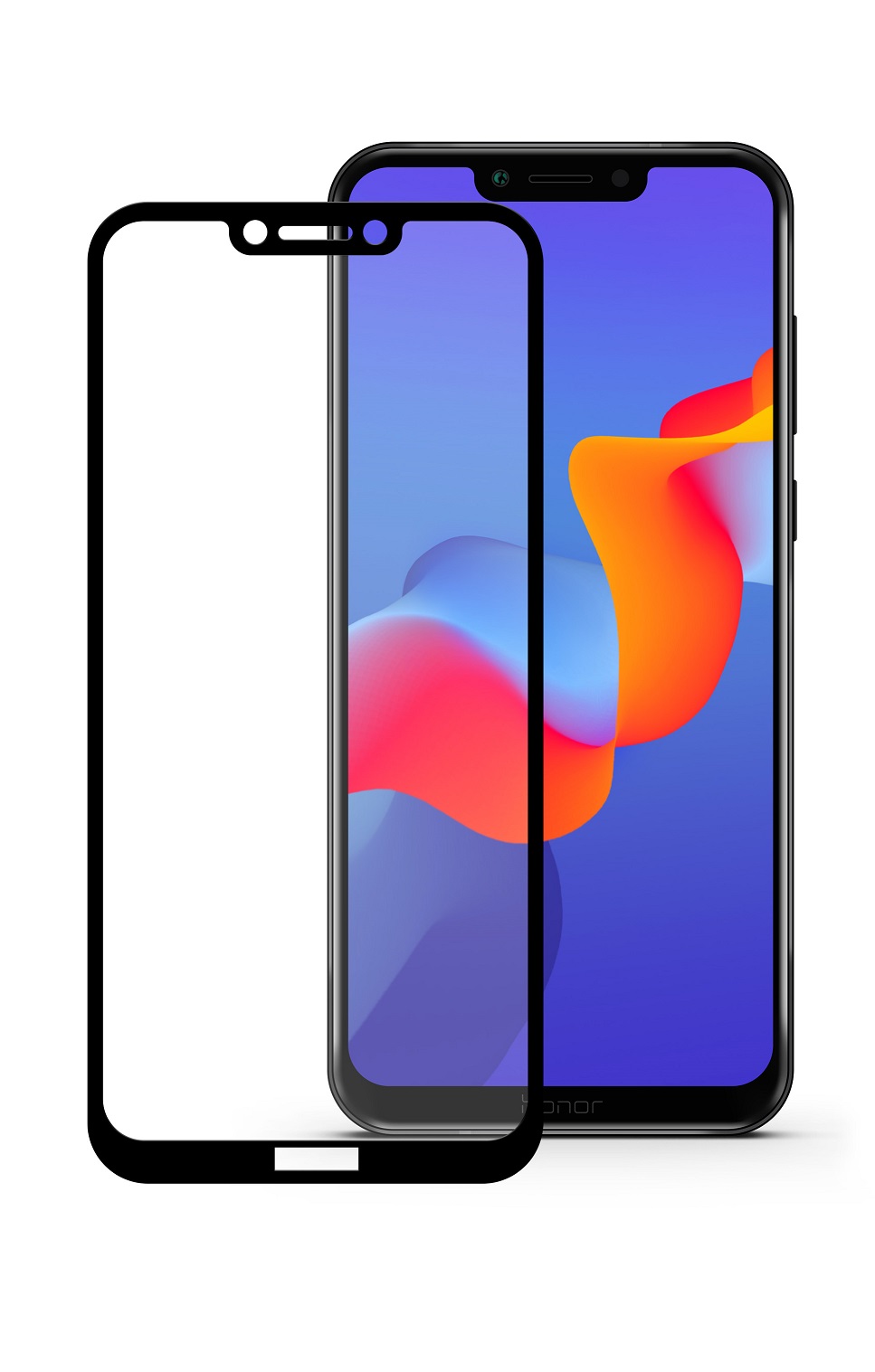 фото Защитное стекло Mobius Huawei Honor Play, черный