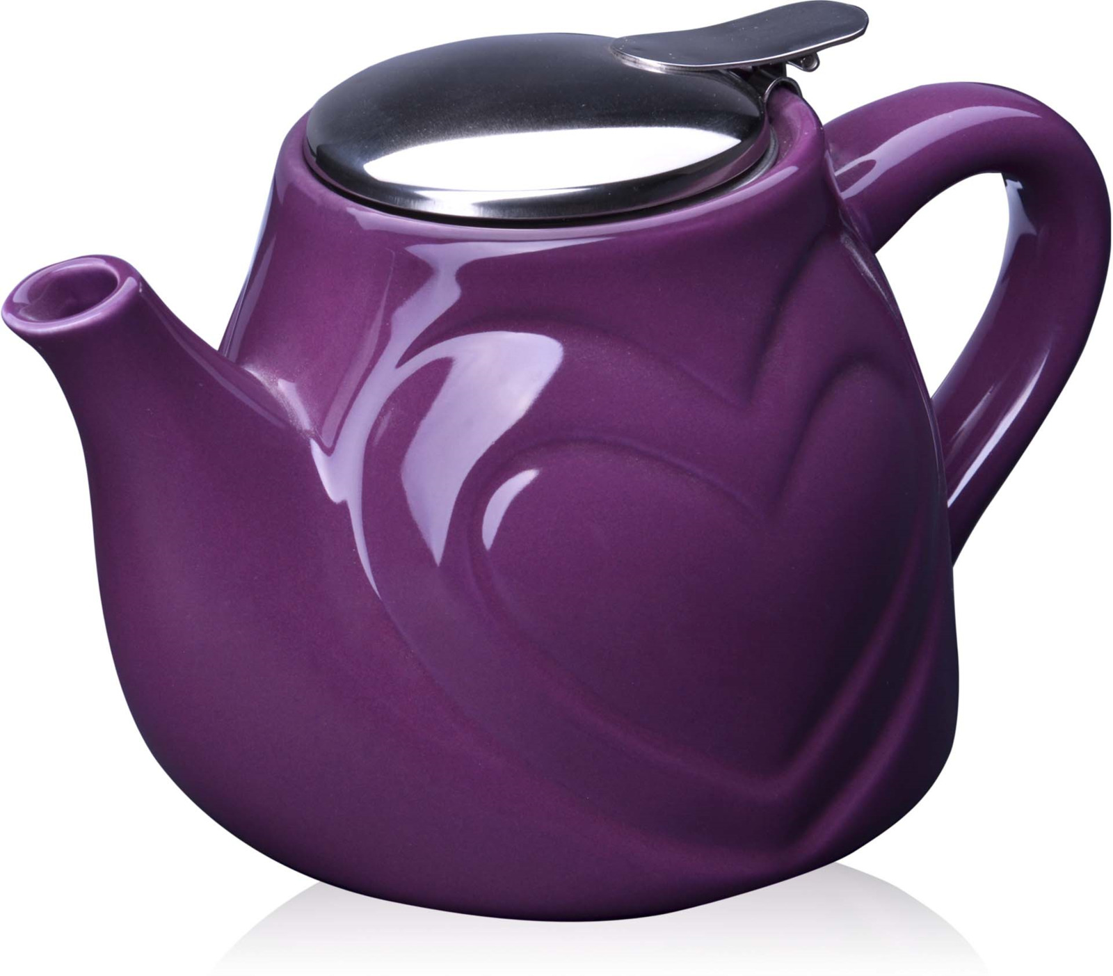 фото Чайник заварочный Loraine, цвет: фиолетовый, 500 мл