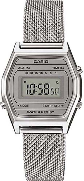 Часы наручные женские Casio Collection, цвет: стальной. LA690WEM-7EF