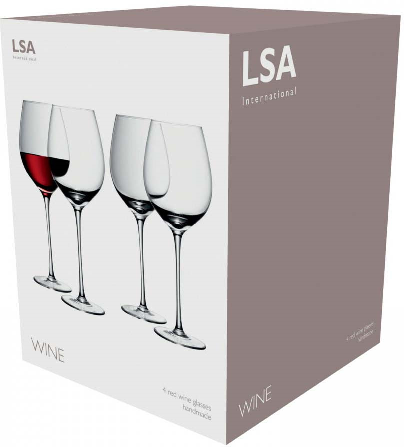 фото Набор бокалов для красного вина LSA Wine, 750 мл, 4 шт Lsa international