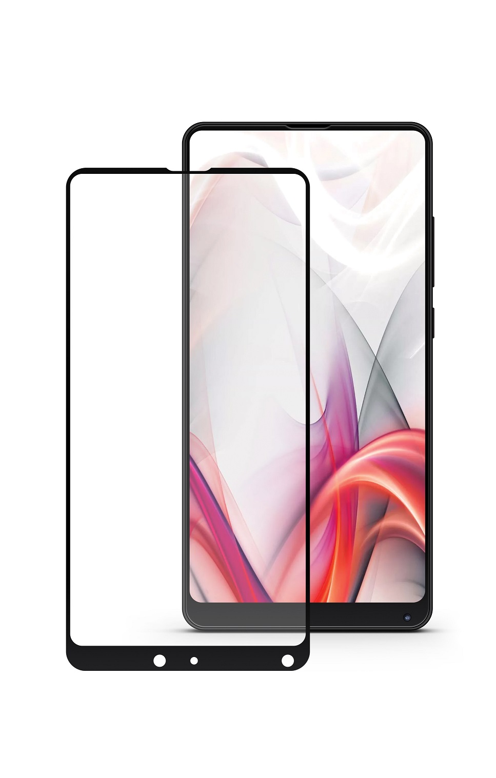 фото Защитное стекло Mobius Xiaomi Mi Mix 2/Mi Mix 2S, черный