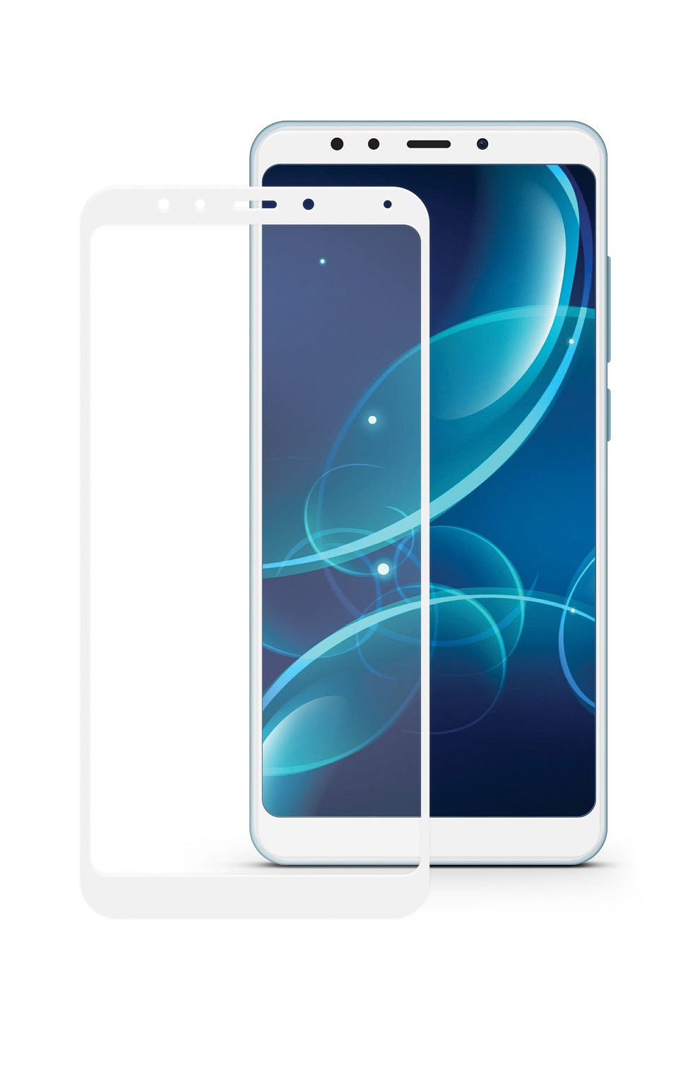 фото Защитное стекло Mobius для Xiaomi Redmi 5 Plus 3D Full cover (White)