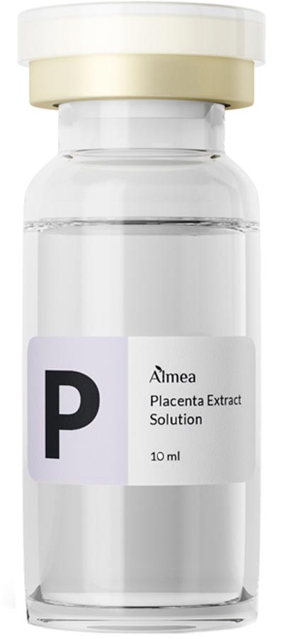 Сыворотка для мезотерапии Almea Placenta-Extract-Solution, мезококтейль с экстрактом плаценты, 10 мл
