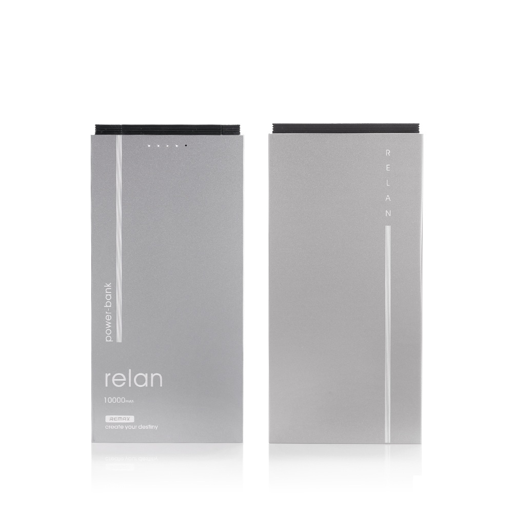 фото Power Bank 10000 mAh Remax Relan RPP-65 Gray