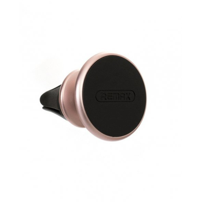 фото Автодержатель REMAX RM-C28, магнитный, в воздуховод, цвет: розовый, диаметр 34 мм