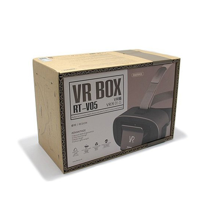 фото Очки виртуальной реальности Remax VR Box RT-V05 5.5" White