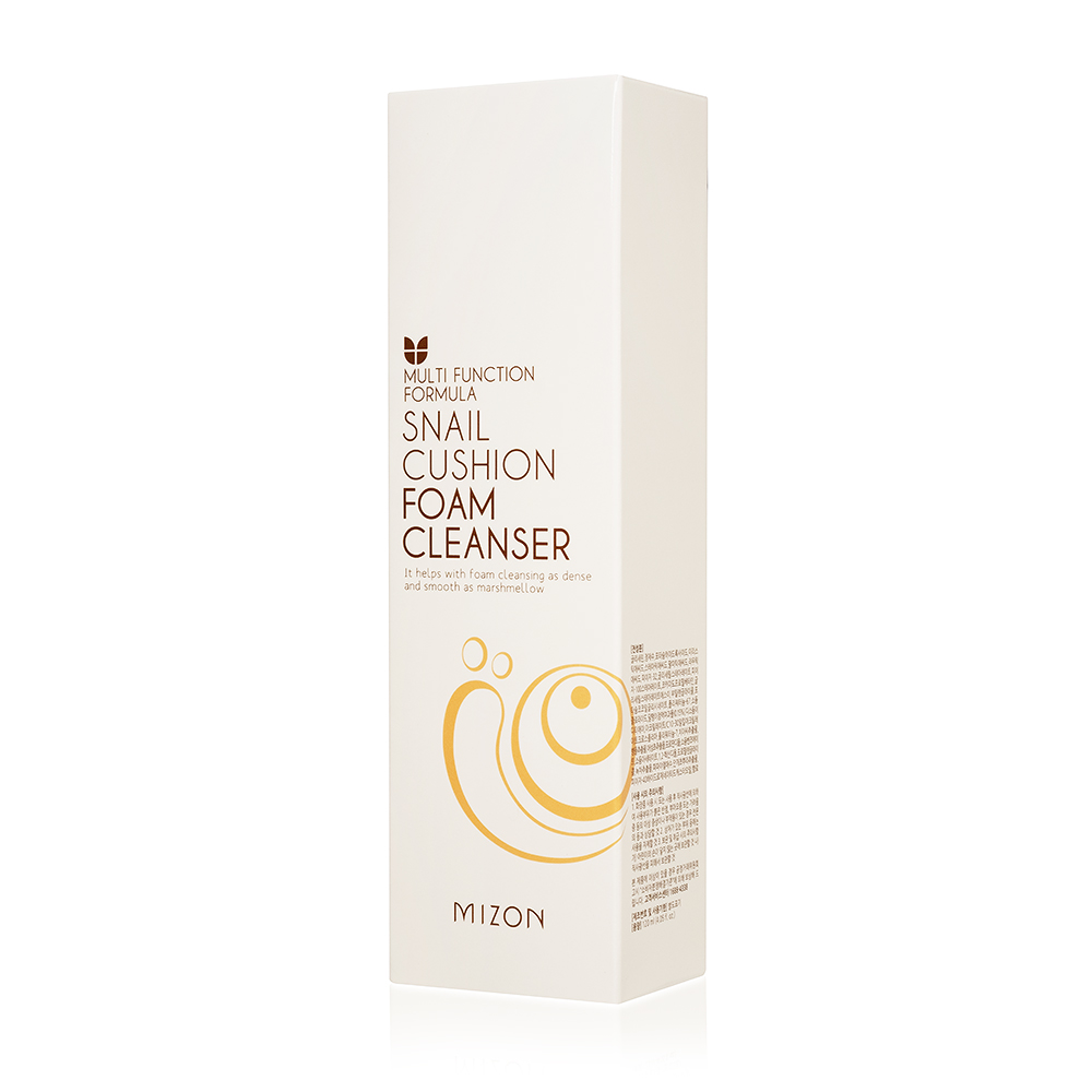 фото Пенка для умывания с экстрактом улитки Mizon SNAIL CUSHION FOAM CLEANSER, 120 мл