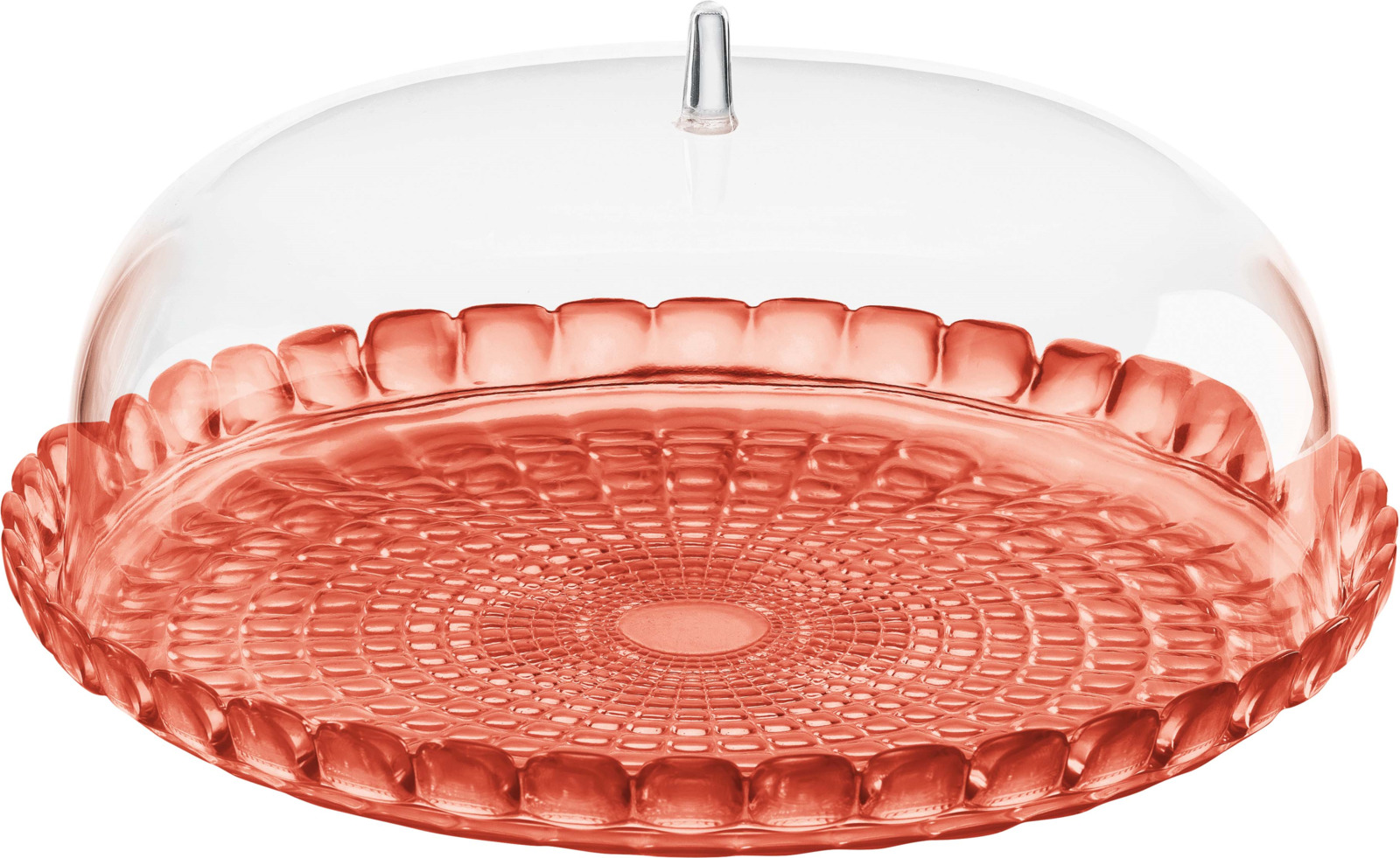 фото Блюдо сервировочное Guzzini Tiffany, цвет: красный, диаметр 36 см