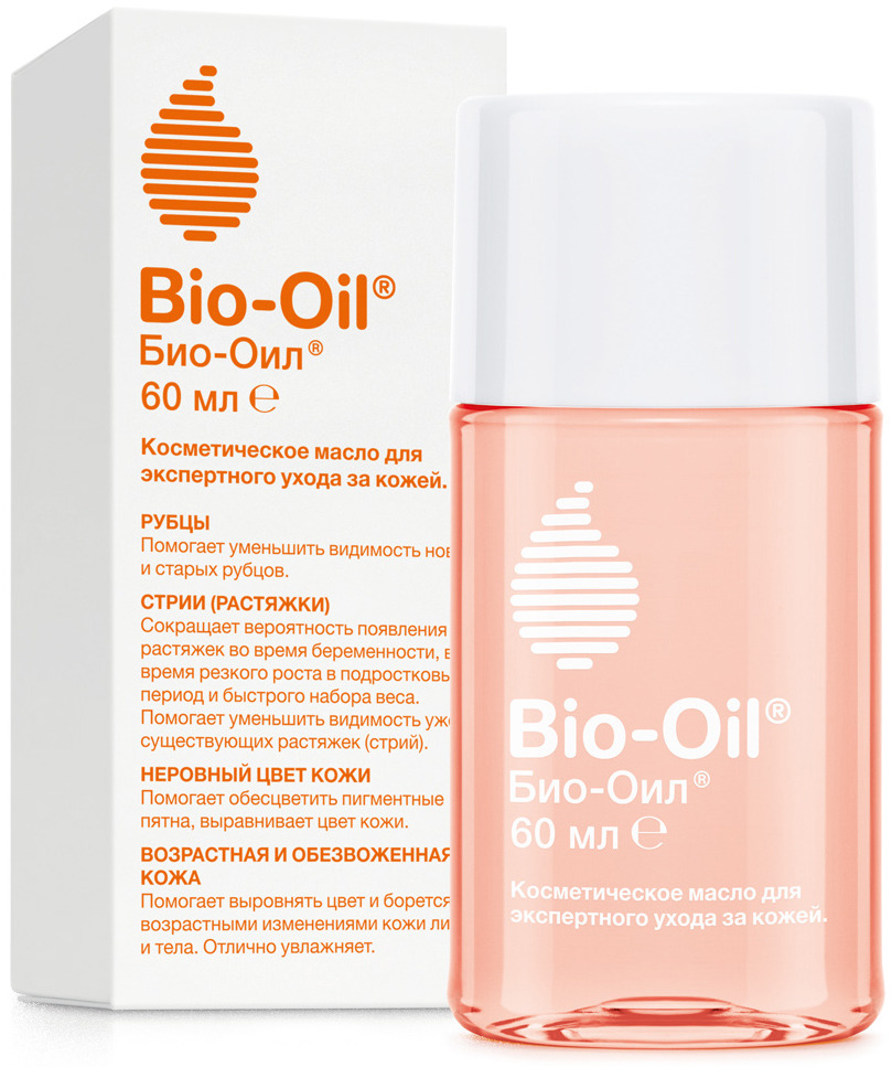 фото Масло косметическое "Bio-Oil", от шрамов, растяжек, неровного тона, 60 мл