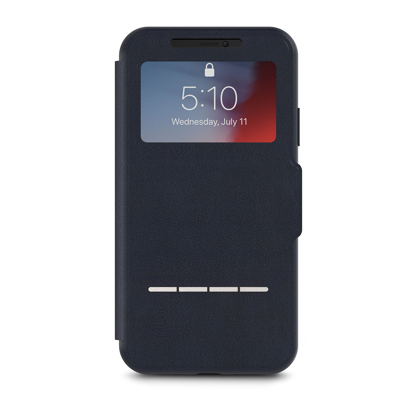 фото Кейс-книжка Moshi SenseCover для iPhone XR Midnight Blue