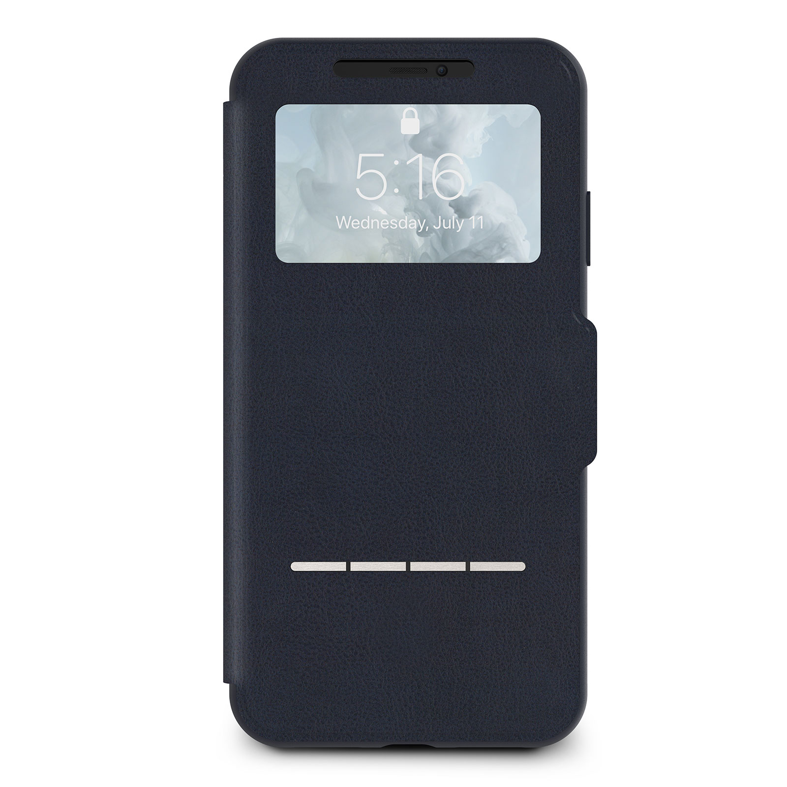 фото Кейс-книжка Moshi SenseCover для iPhone XS Max Midnight Blue